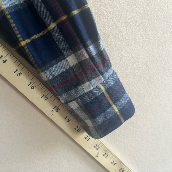 BARBOUR Stapleton Castlebay Tailored Fit Shirt Men' Flannel Western S - Picture 11 of 12